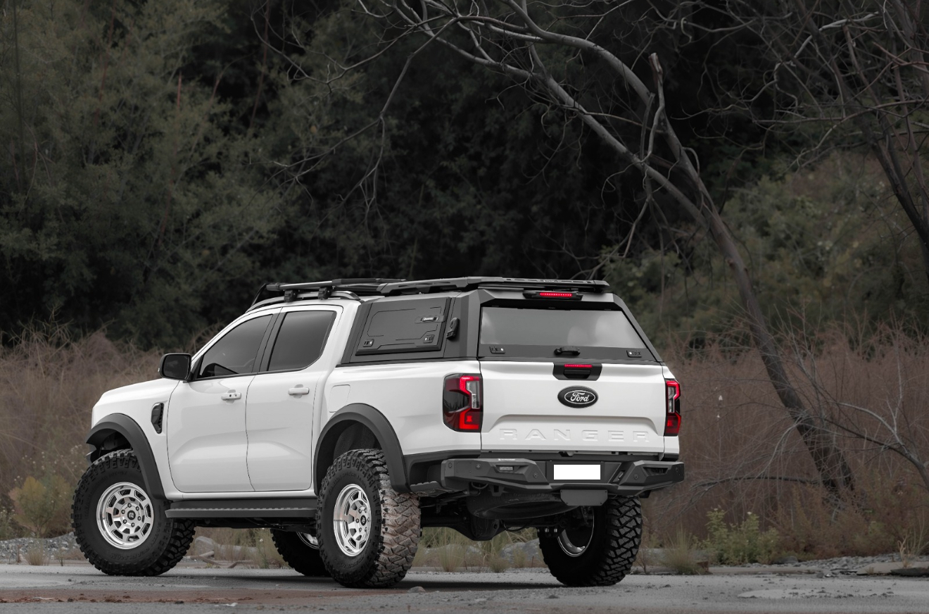 NEXT-GEN 2022+ FORD RANGER & RAPTOR  Premium Aluminium Canopy ( FREE WORLD WIDE SHIPPING )