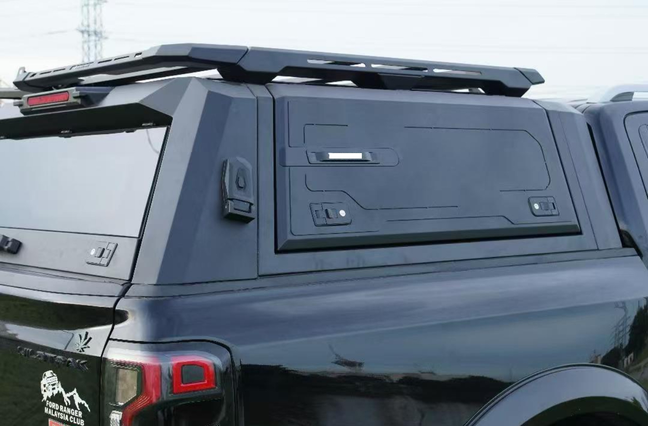 NEXT-GEN 2022+ FORD RANGER & RAPTOR  Premium Aluminium Canopy ( FREE WORLD WIDE SHIPPING )