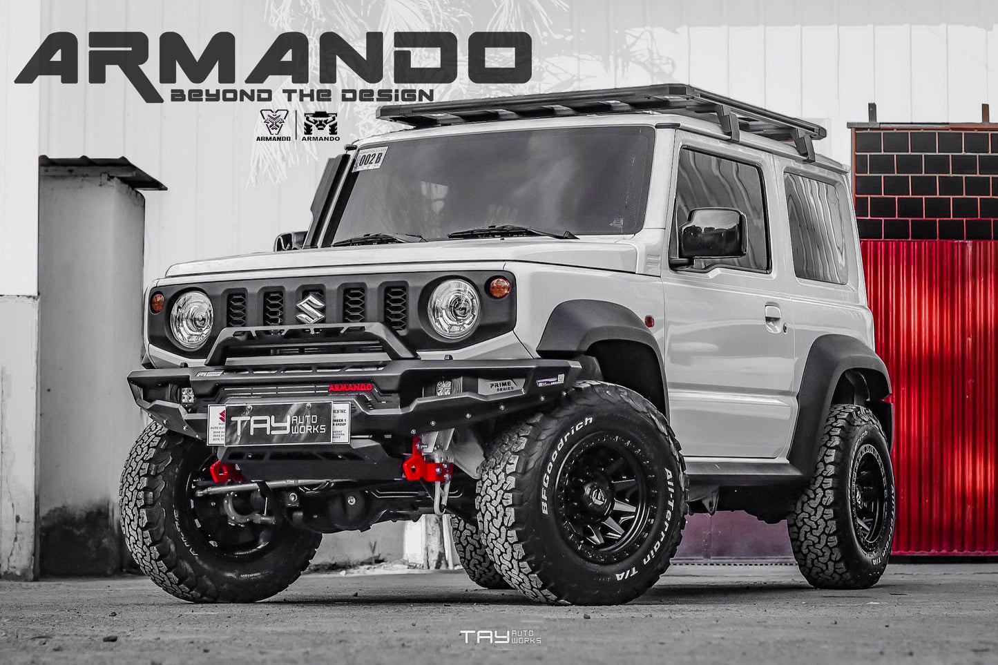 ARMANDO - Prime Bull Bar to Suit Suzuki Jimny