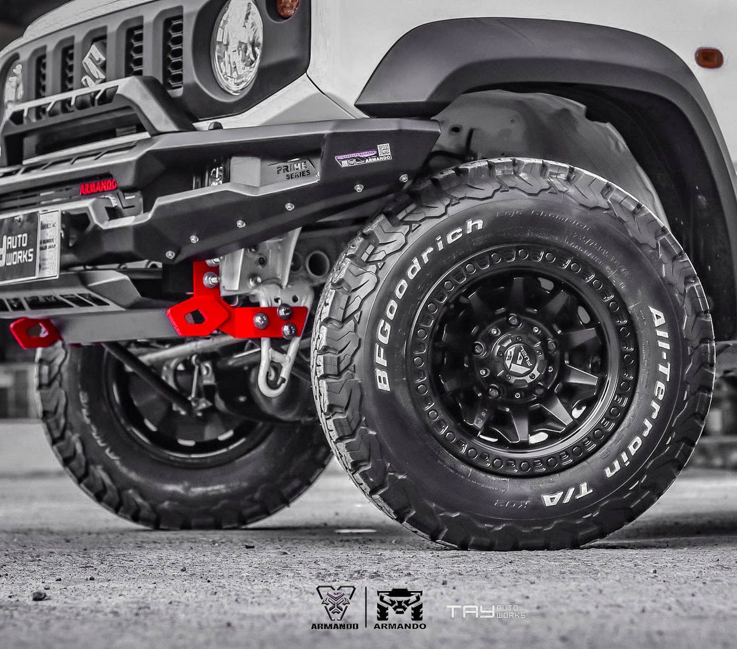 ARMANDO - Prime Bull Bar to Suit Suzuki Jimny