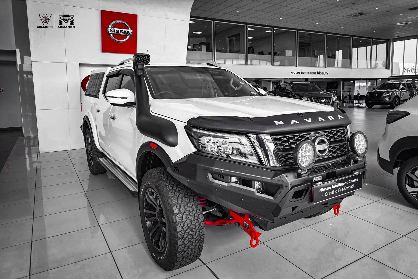 ARMANDO - Spartan Bull Bar to Suit Nissan Navara NP300 2020+