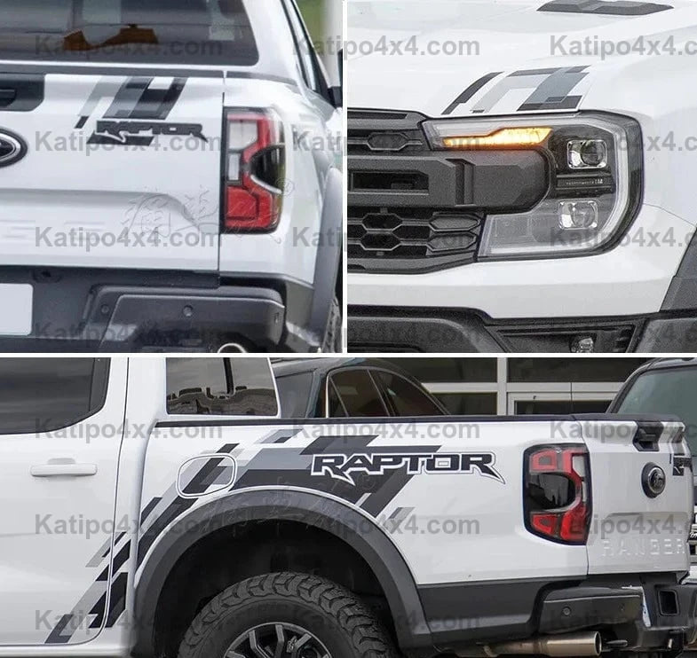 Sticker Package for Ford Ranger Raptor 2022+ Next-Gen – KATIPO 4X4™
