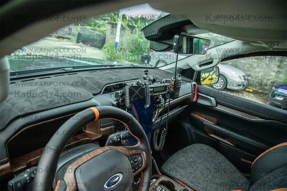 Ford Raptor Ranger Center Console NEXT-GEN FORD RANGER & RAPTOR Center console CELL PHONE, UHF HOLDER ...