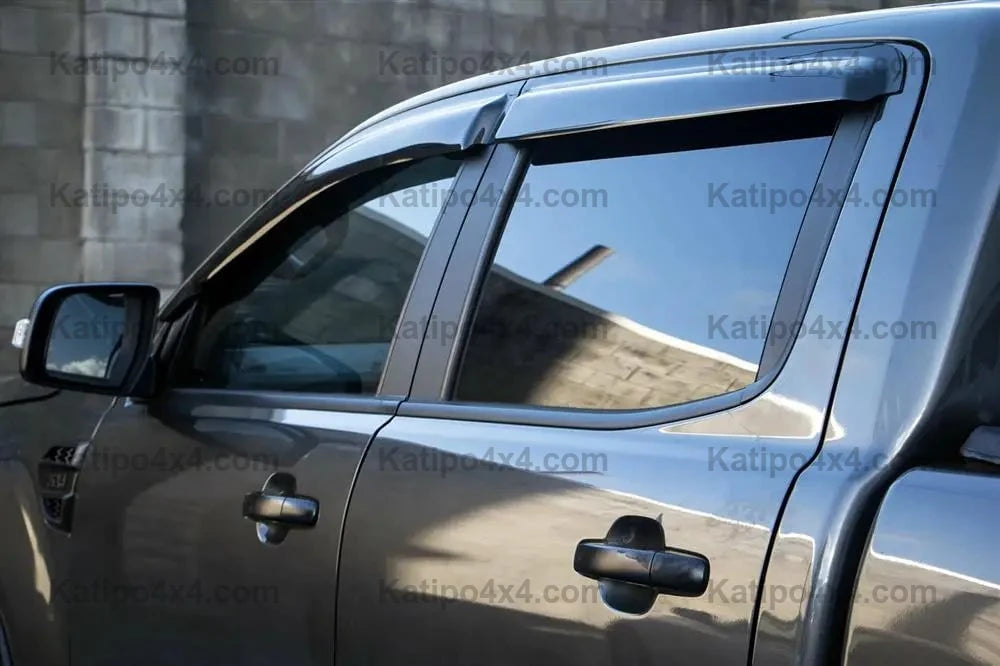 Ford Ranger & Raptor Next-Gen 2022+ Double Cabin Model Weather Shield Sun Rain Guard 4PCS