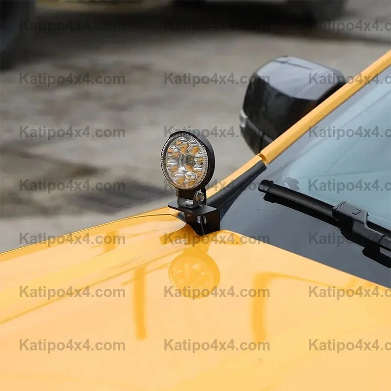 NEXT-GEN FORD RANGER 2022+  Led Light Bar Brackets to mount onto the bumper & for Ditch Lights on the bonnet