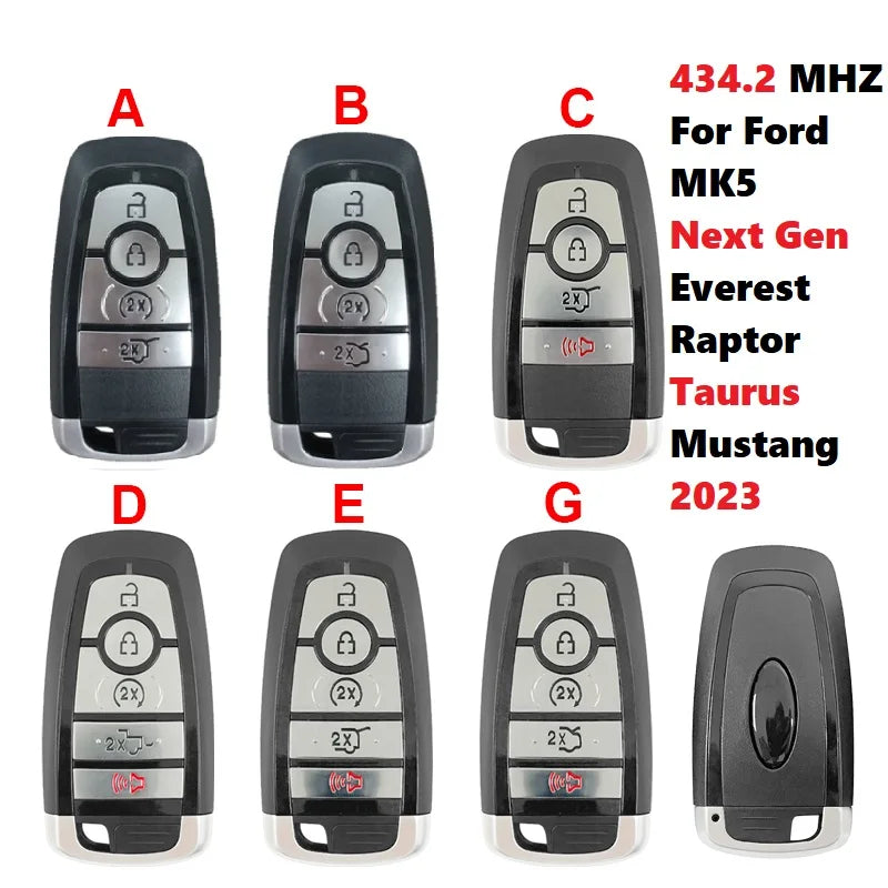 NextGen Ranger, Raptor & Everest 2022+ Remote Start Key FOB