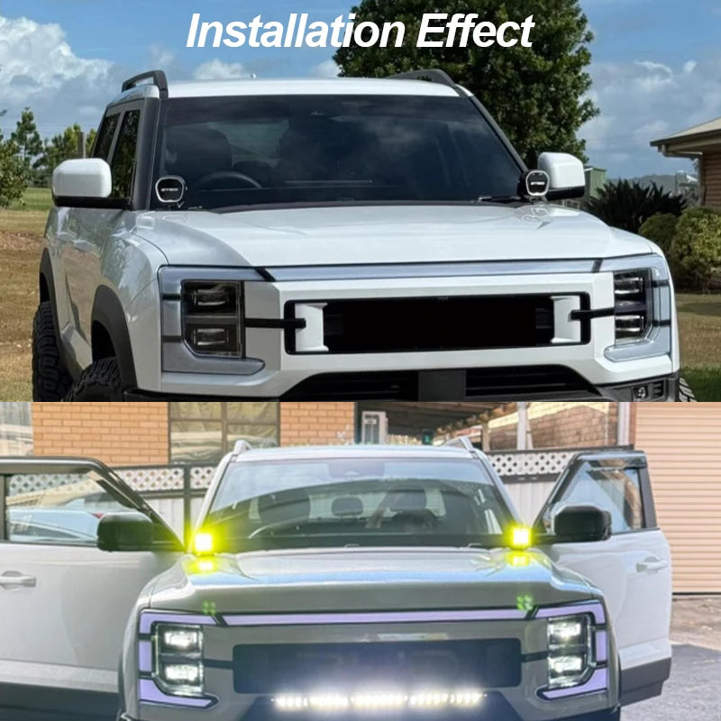 DITCH LIGHT BRACKETS , For BYD Shark 6 ( FREE WORLDWIDE SHIPPING )