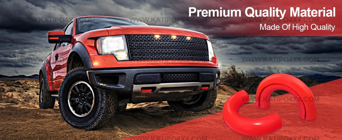 Tow Mount Covers for Ford RANGER RAPTOR Tow Hook Cover ( Pair ) FREE Worldwide shipping