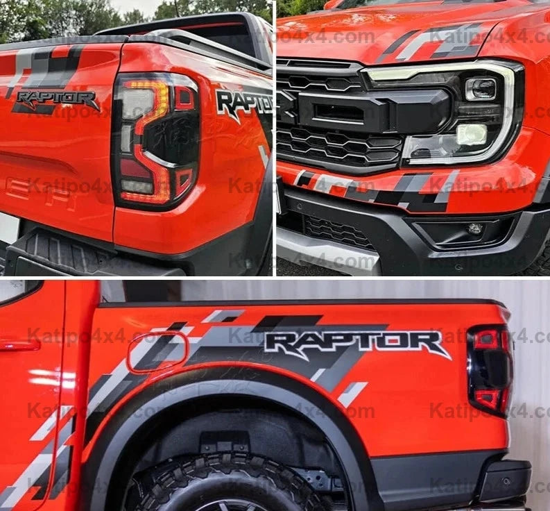 Sticker Package for Ford Ranger Raptor 2022+ Next-Gen – KATIPO 4X4™