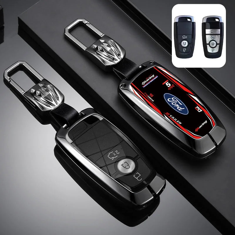FORD RANGER, RAPTOR & EVEREST:  Racing Style Design Key fob case ( FREE WORLDWIDE SHIPPING )