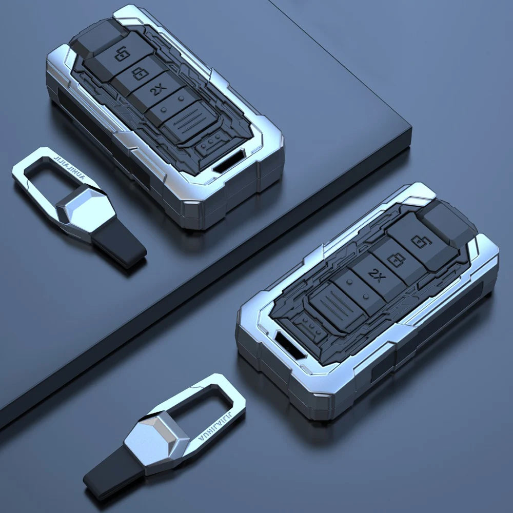 MAXIMUM STRENGTH : Zinc Alloy Car Key Case for FORD: RANGER, RAPTOR & EVEREST