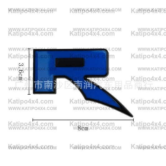 3D Metal RAPTOR R Emblem Letter. For RANGER RAPTOR