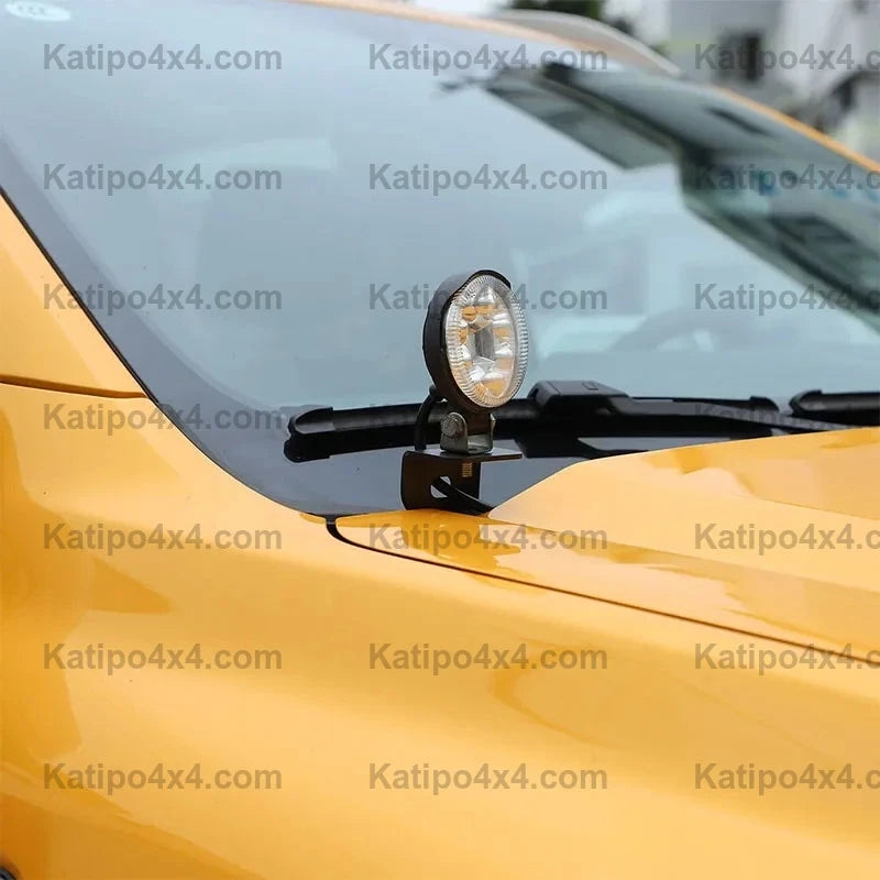 NEXT-GEN FORD RANGER 2022+  Led Light Bar Brackets to mount onto the bumper & for Ditch Lights on the bonnet