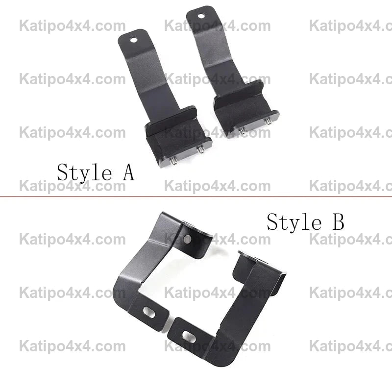 NEXT-GEN FORD RANGER 2022+  Led Light Bar Brackets to mount onto the bumper & for Ditch Lights on the bonnet