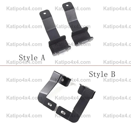 NEXT-GEN FORD RANGER 2022+  Led Light Bar Brackets to mount onto the bumper & for Ditch Lights on the bonnet