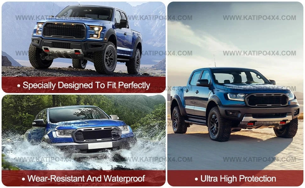 Tow Mount Covers for Ford RANGER RAPTOR Tow Hook Cover ( Pair ) FREE Worldwide shipping