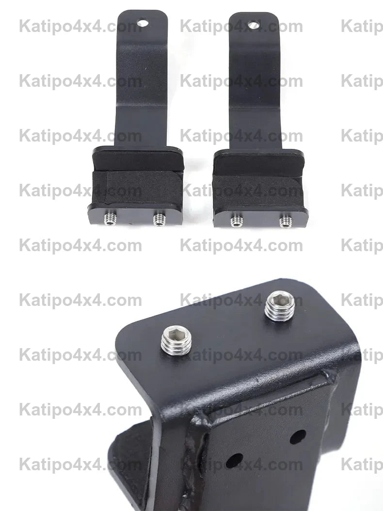 NEXT-GEN FORD RANGER 2022+  Led Light Bar Brackets to mount onto the bumper & for Ditch Lights on the bonnet