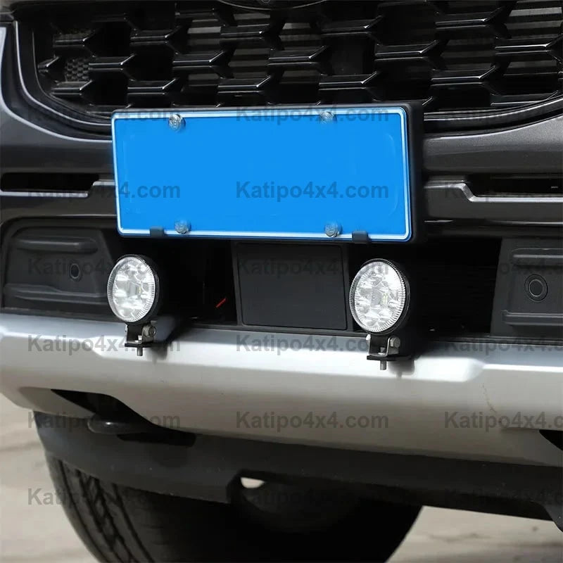 NEXT-GEN FORD RANGER 2022+  Led Light Bar Brackets to mount onto the bumper & for Ditch Lights on the bonnet