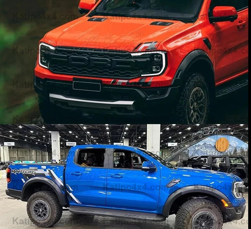 Sticker Package for Ford Ranger Raptor 2022+ Next-Gen – KATIPO 4X4™