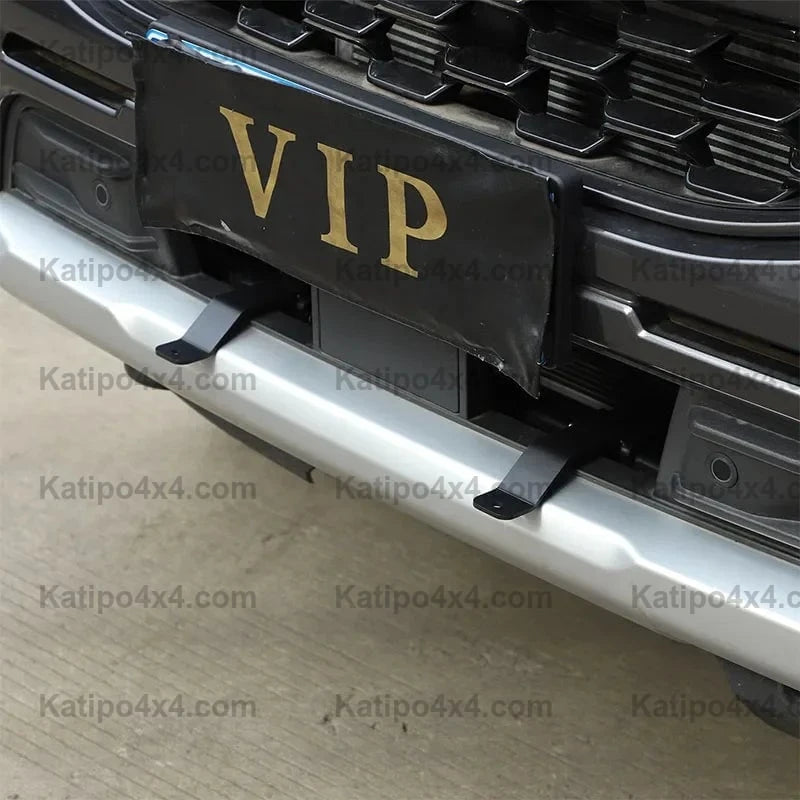 NEXT-GEN FORD RANGER 2022+  Led Light Bar Brackets to mount onto the bumper & for Ditch Lights on the bonnet