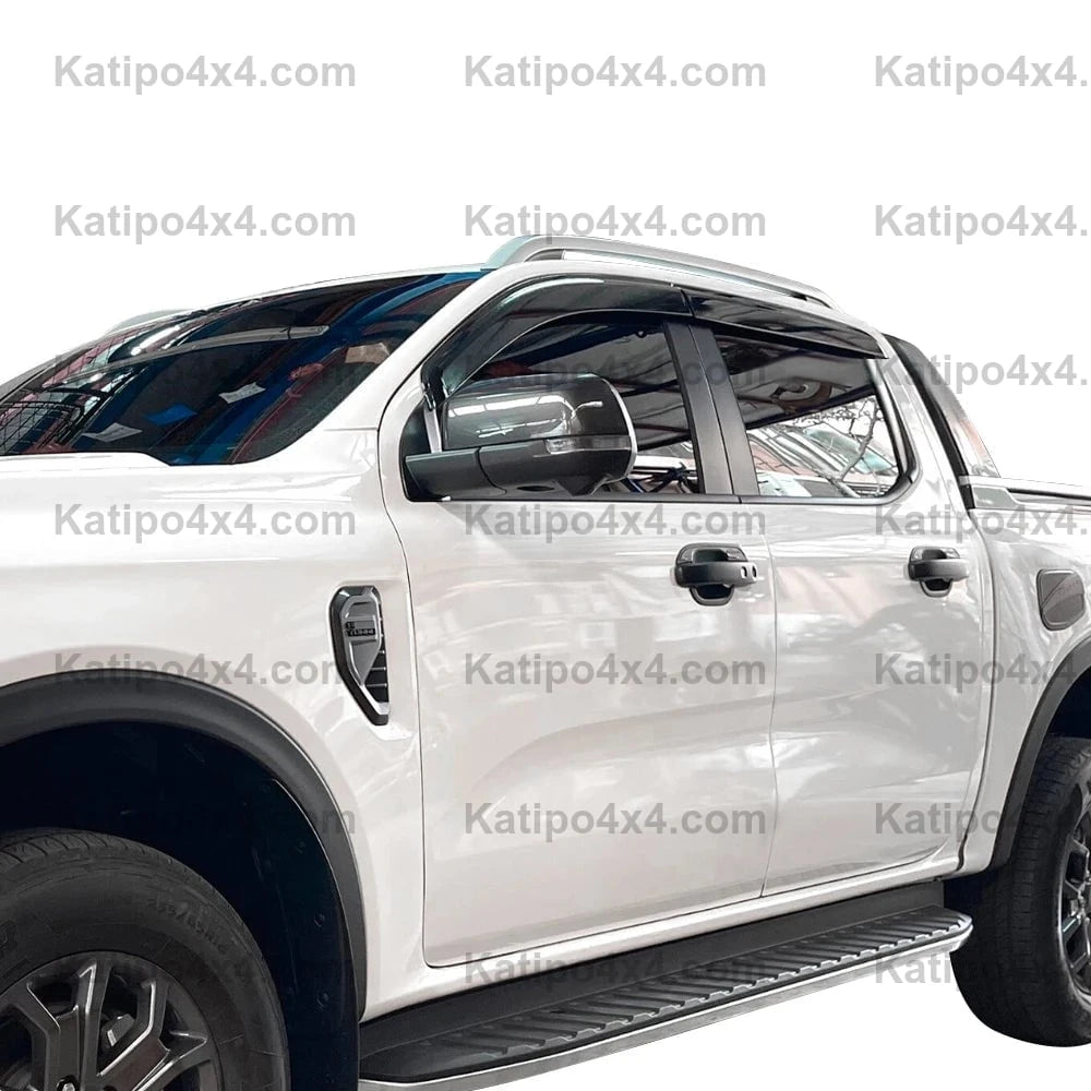 Ford Ranger & Raptor Next-Gen 2022+ Double Cabin Model Weather Shield Sun Rain Guard 4PCS