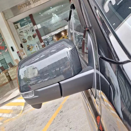 NEXT-GEN Ford Ranger 4x4 2023+ Carbon Fiber Rear Side RearView Cover Trim Rearview Mirror Covers