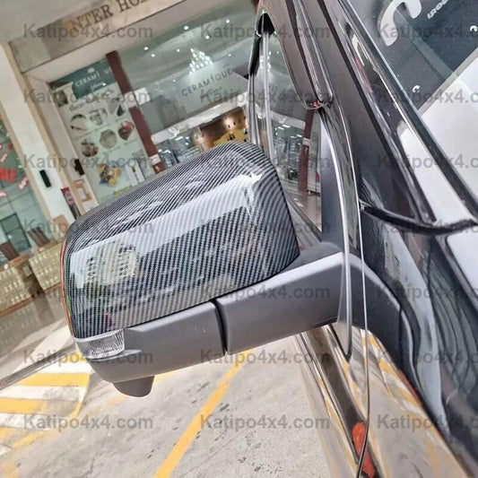 NEXT-GEN Ford Ranger 4x4 2023+ Carbon Fiber Rear Side RearView Cover Trim Rearview Mirror Covers