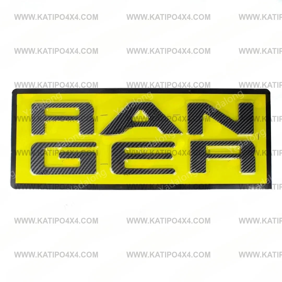 Ford Ranger & Raptor T9 2022-202^+ Back Tailgate 3D letters