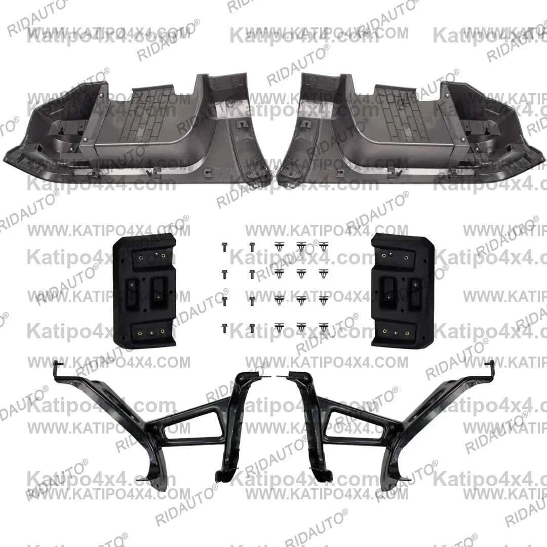 Ranger Rear Side Step 2022+ NEXT-GEN FORD RANGER Rear Side Step Upgrade – KATIPO 4X4™