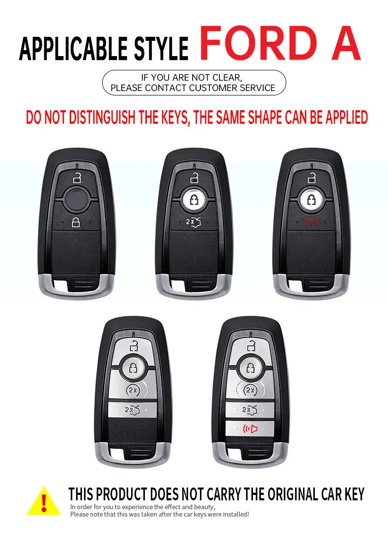 FORD RANGER, RAPTOR & EVEREST:  Racing Style Design Key fob case ( FREE WORLDWIDE SHIPPING )