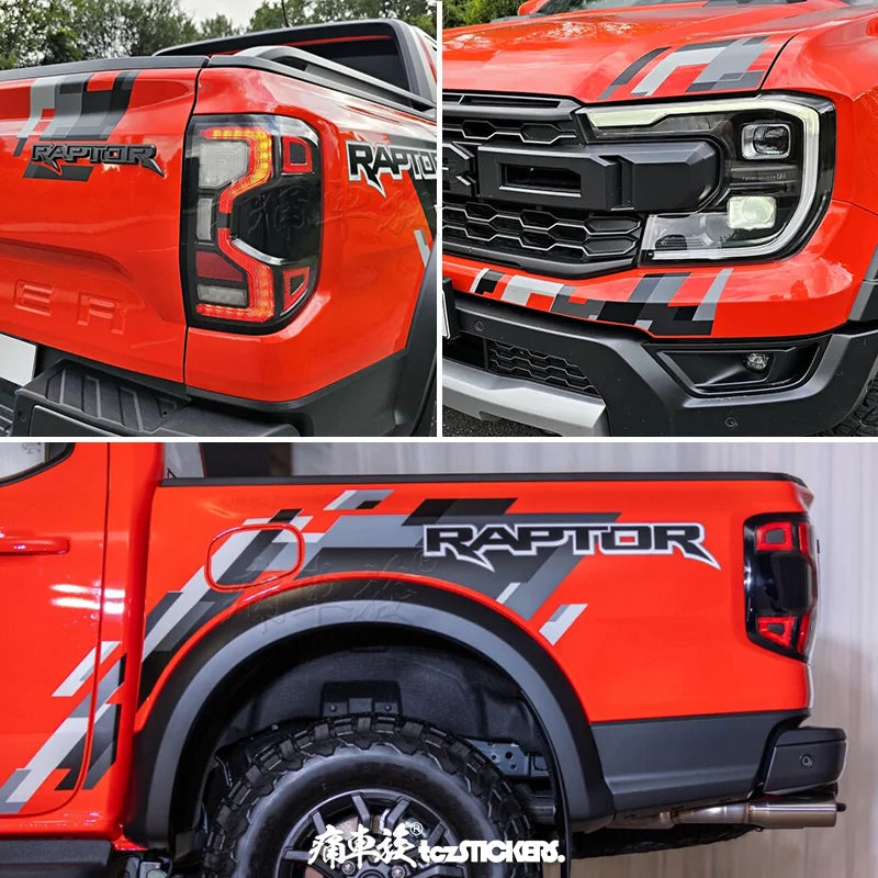 NEXT-GEN RANGER RAPTOR: Upgraded Sticker /  Decal Package