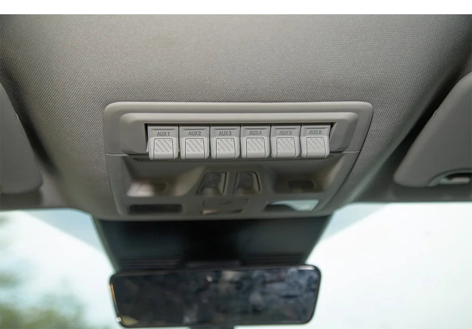 Rocker Switch Panel 12V 6 Gang For NEXT-GEN Ford Ranger & Everest 2022 ...