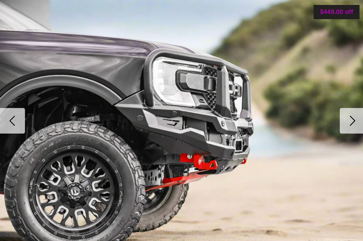 ARMANDO - Prime Series Hoop Bull Bar – Ford Next-Gen Ranger (2022-Current)