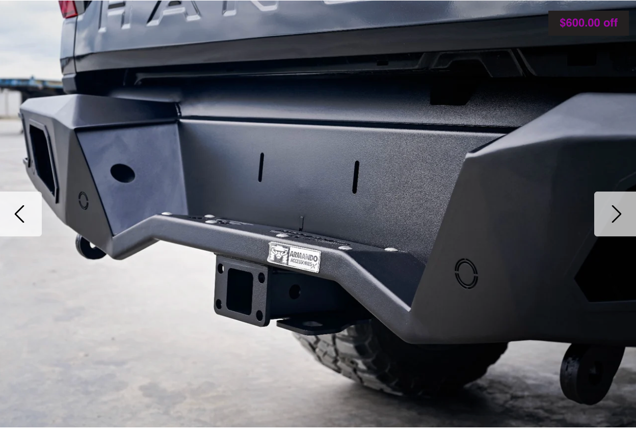 ARMANDO - Ultimate Rear Bar to suit Ford Ranger Next-Gen 2022+