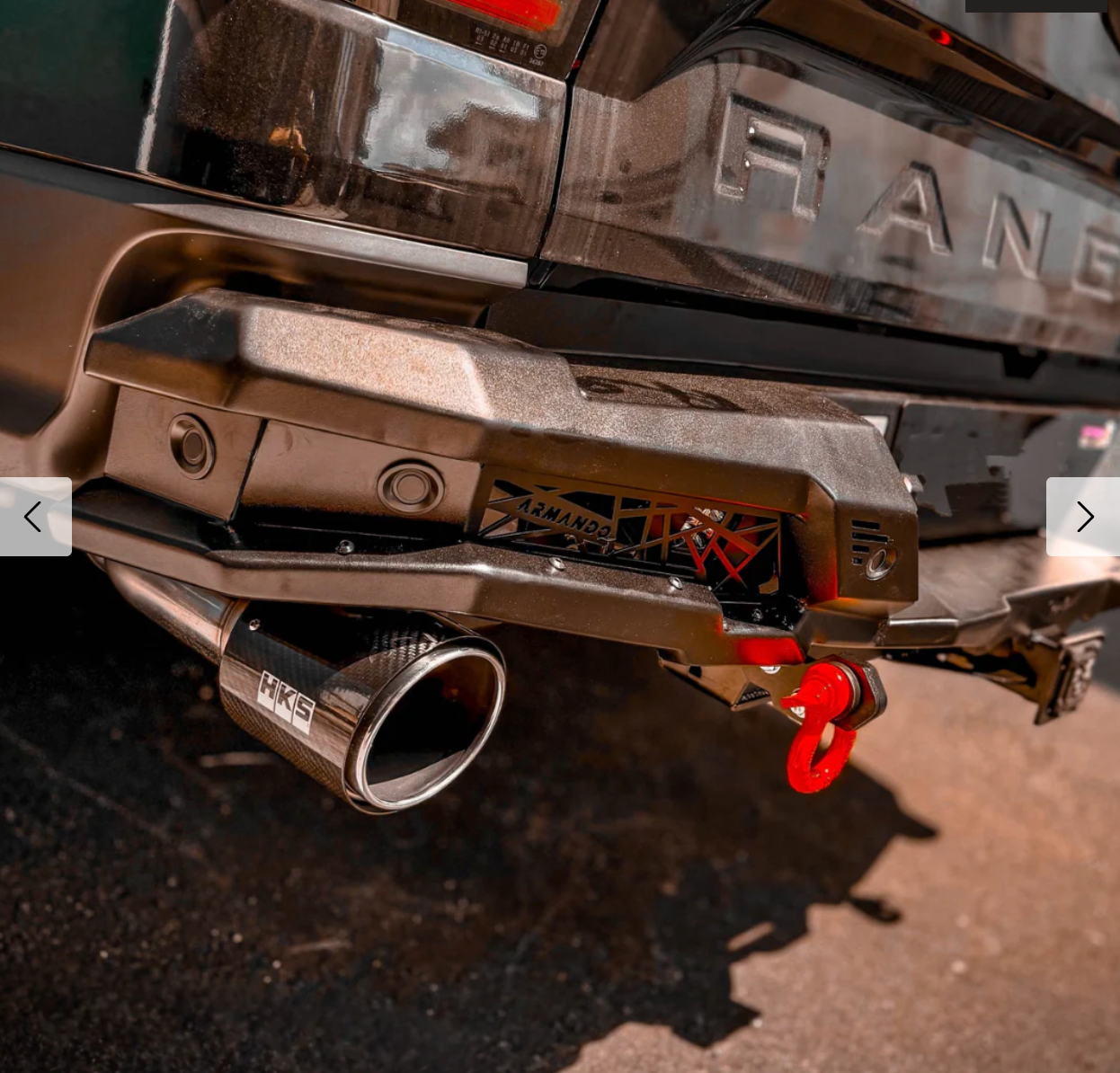 ARMANDO - Combat Rear Bar to suit Ford Ranger Raptor Next-Gen 2022+