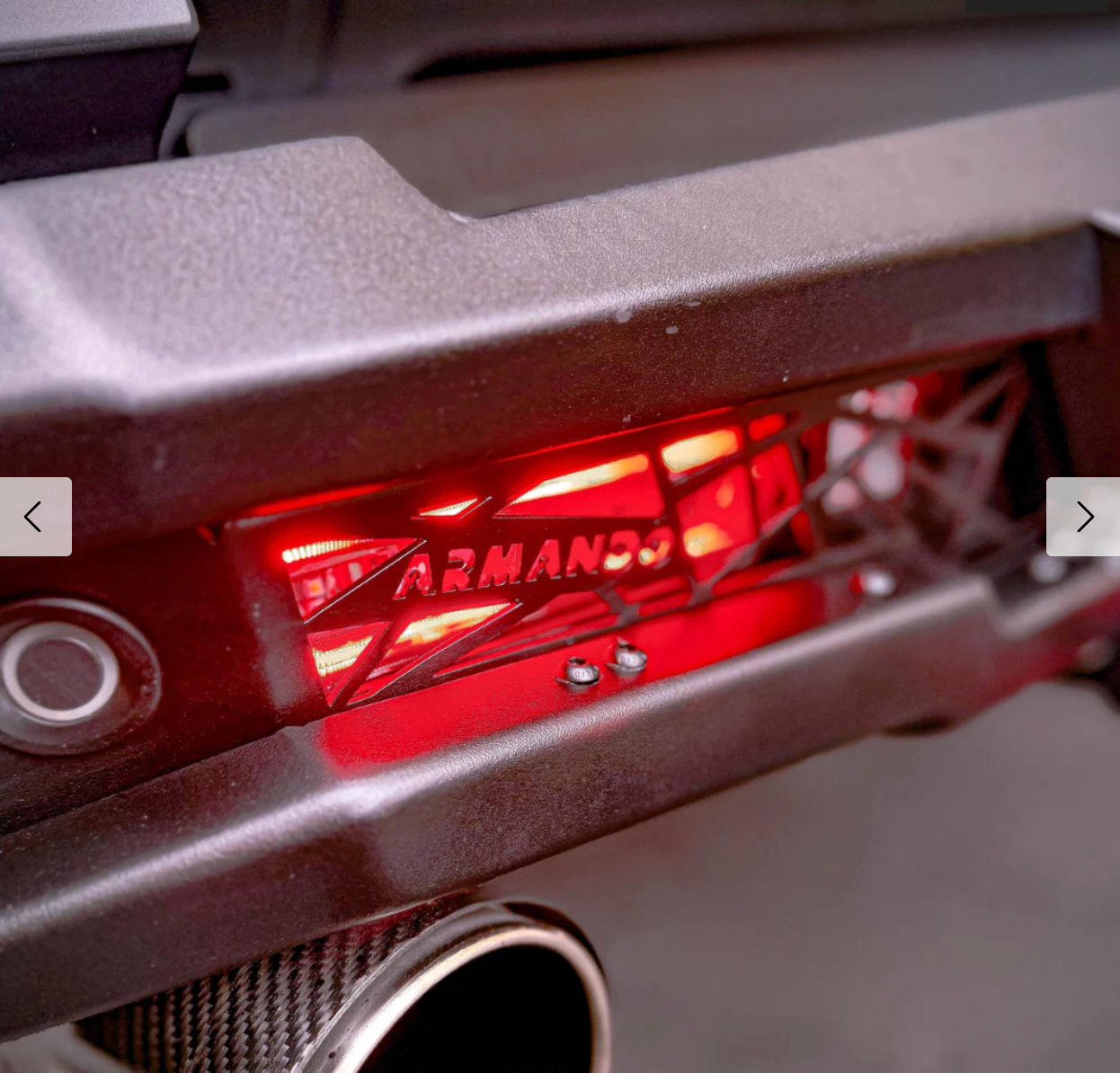 ARMANDO - Combat Rear Bar to suit Ford Ranger Raptor Next-Gen 2022+