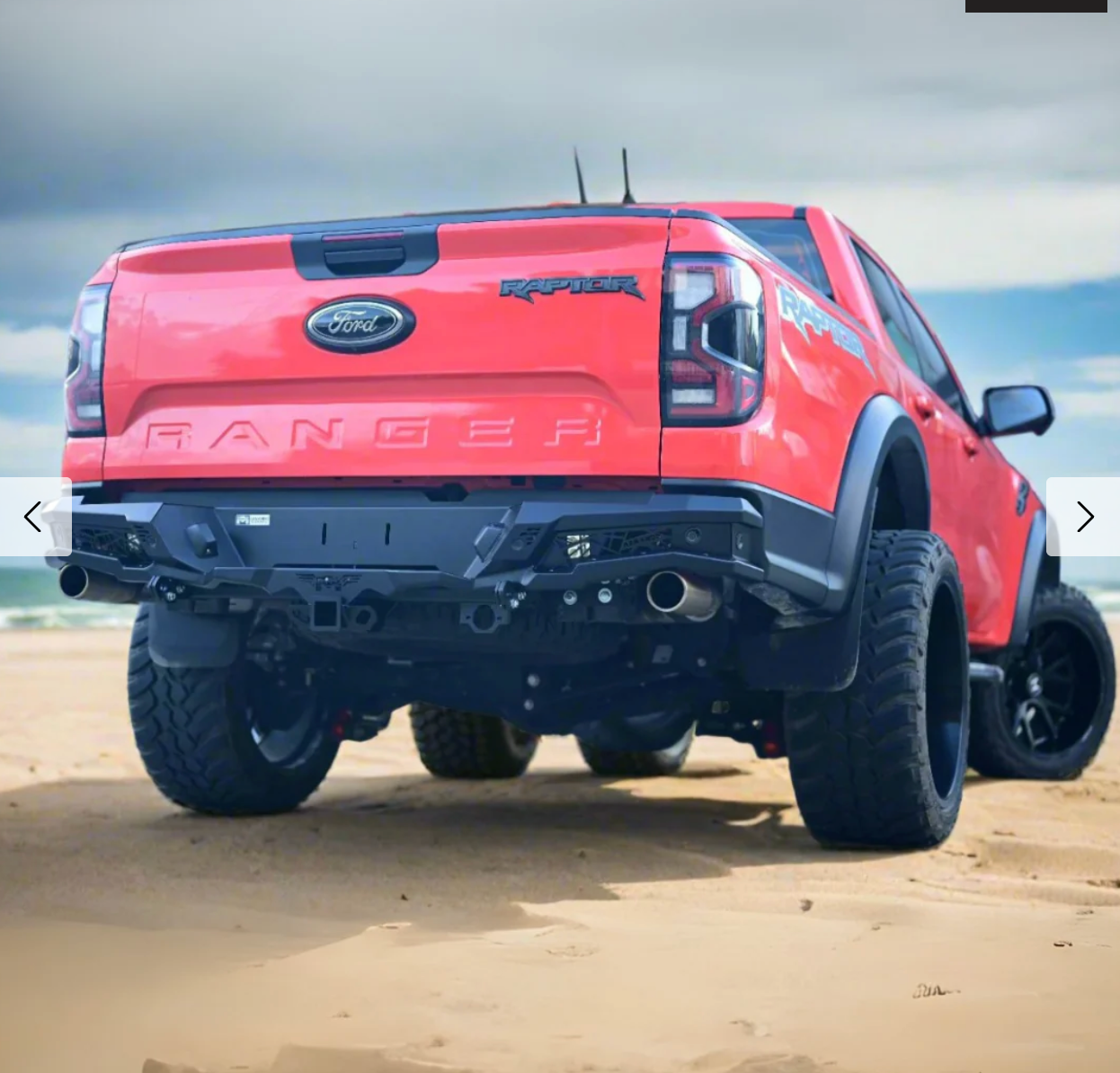 ARMANDO - Combat Rear Bar to suit Ford Ranger Raptor Next-Gen 2022+