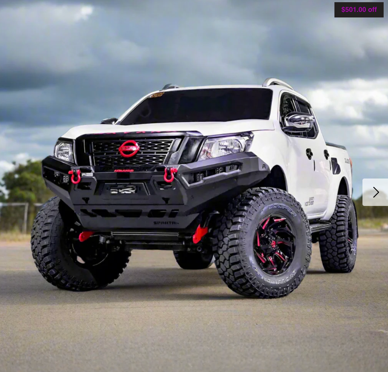 ARMANDO - Spartan Bull Bar to Suit Nissan Navara NP300 2015-2020 V.1