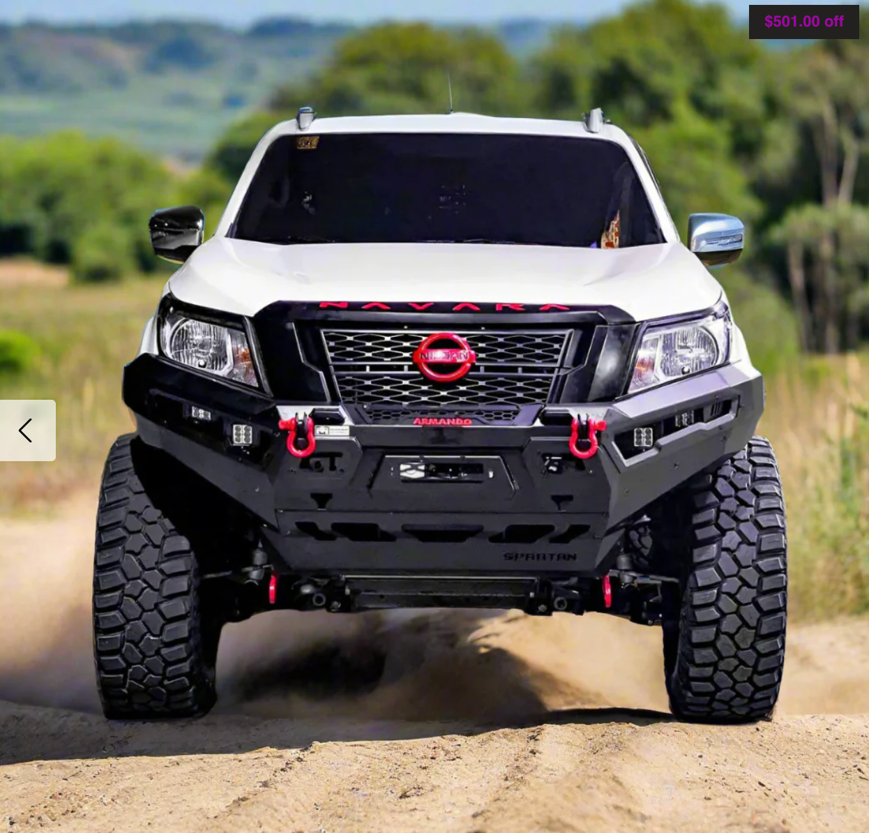ARMANDO - Spartan Bull Bar to Suit Nissan Navara NP300 2015-2020 V.1