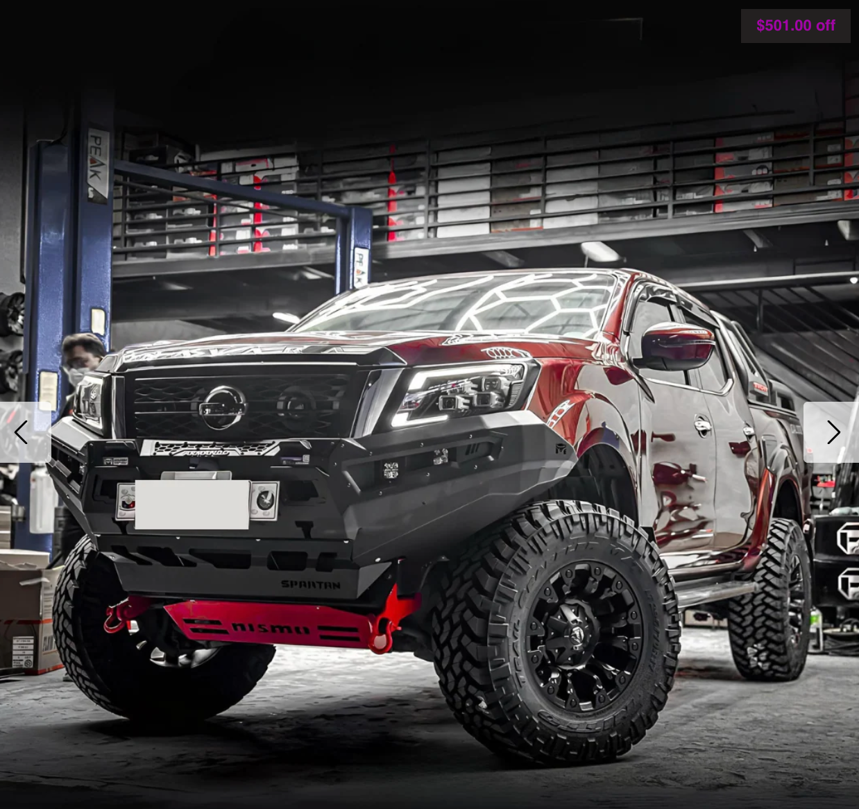 ARMANDO - Spartan Bull Bar to Suit Nissan Navara NP300 2020+