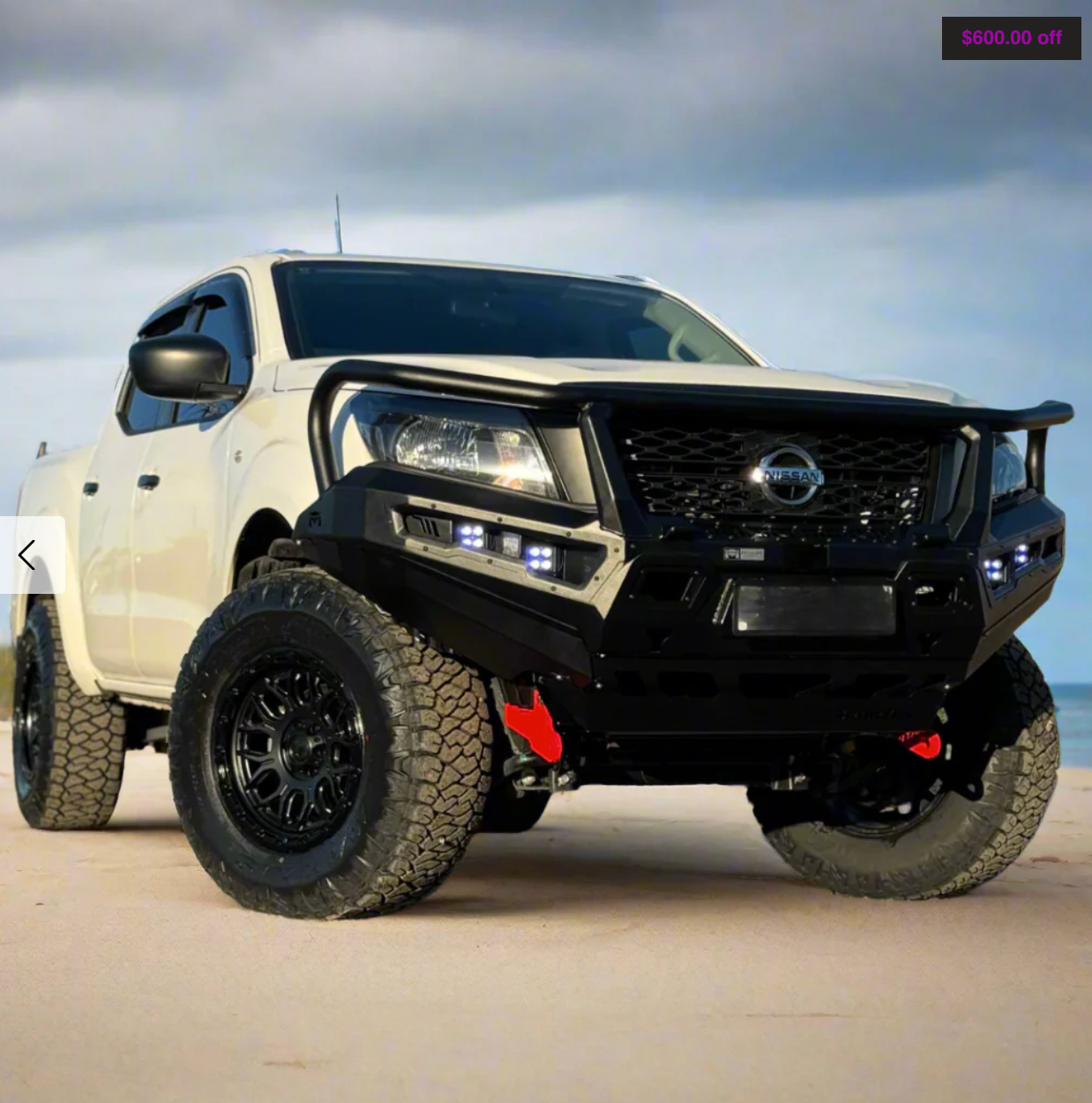 ARMANDO - Spartan Hoop Bull Bar to Suit Nissan Navara NP300 2015-Current