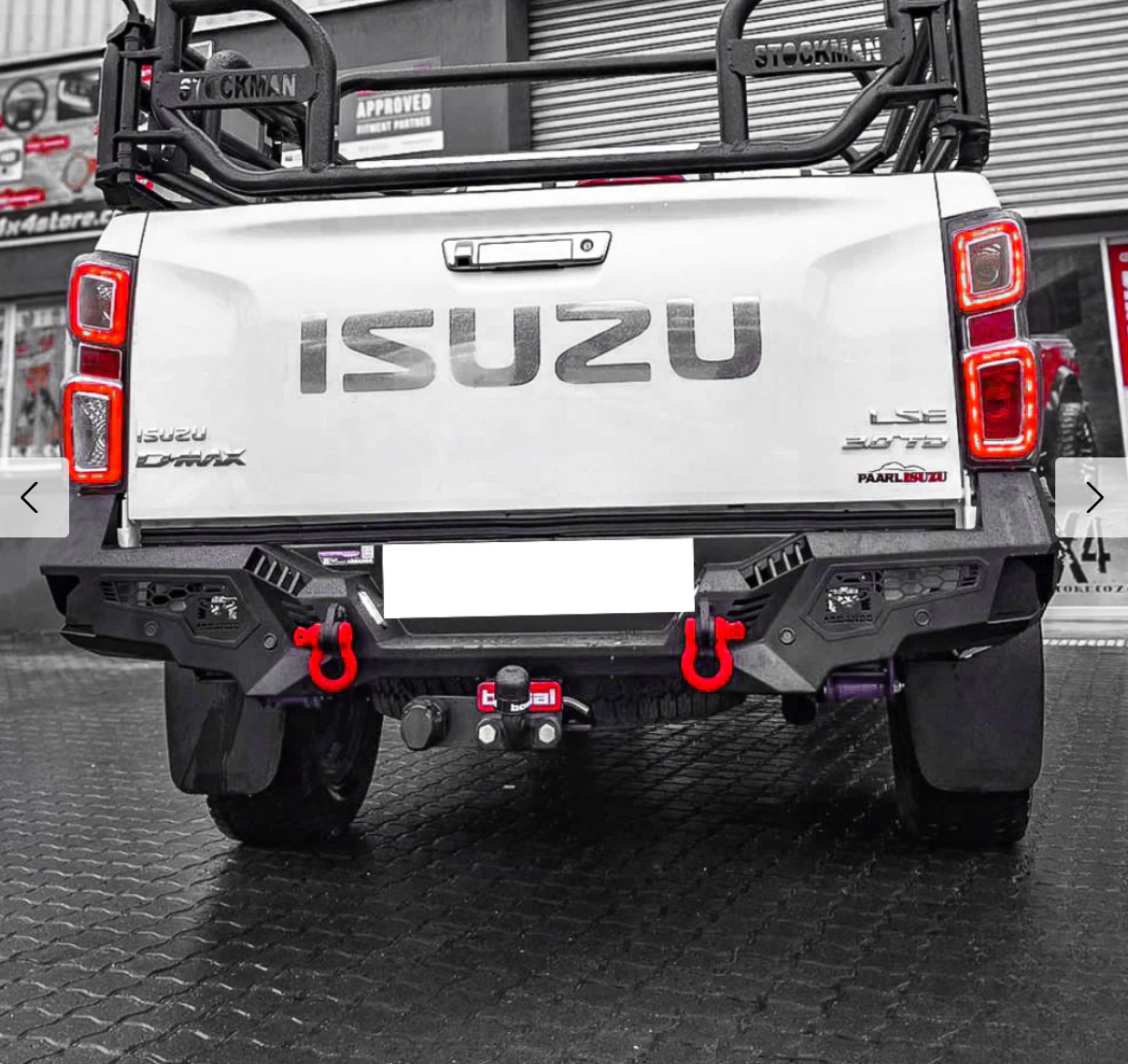 ARMANDO - Combat Rear Bar to suit Isuzu D-max 2020+