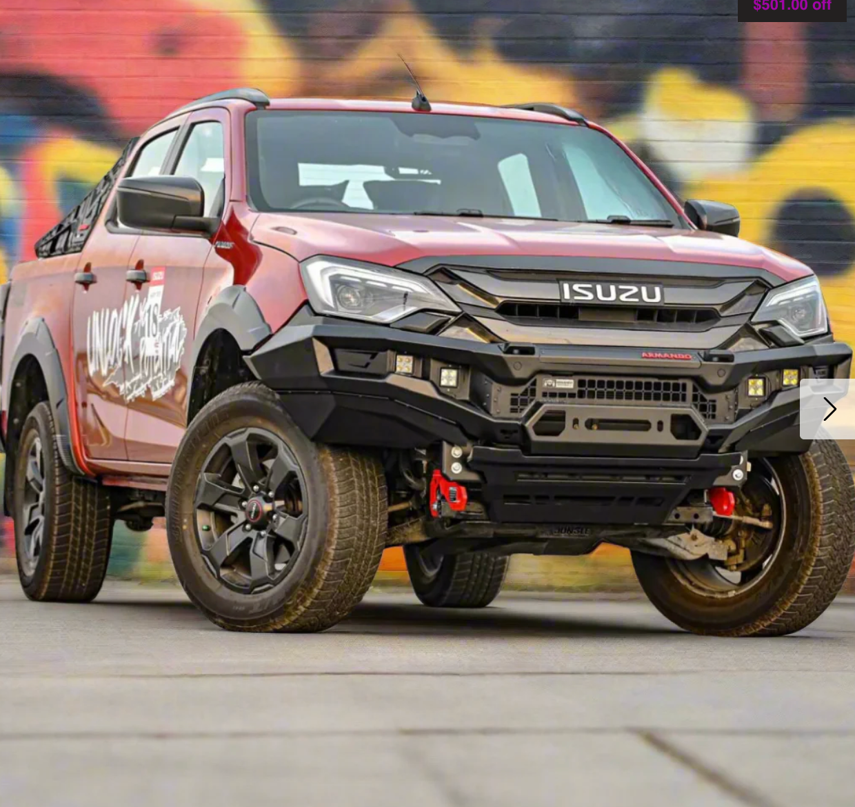 ARMANDO - Prime Bull Bar to Suit Isuzu D-Max 2024+