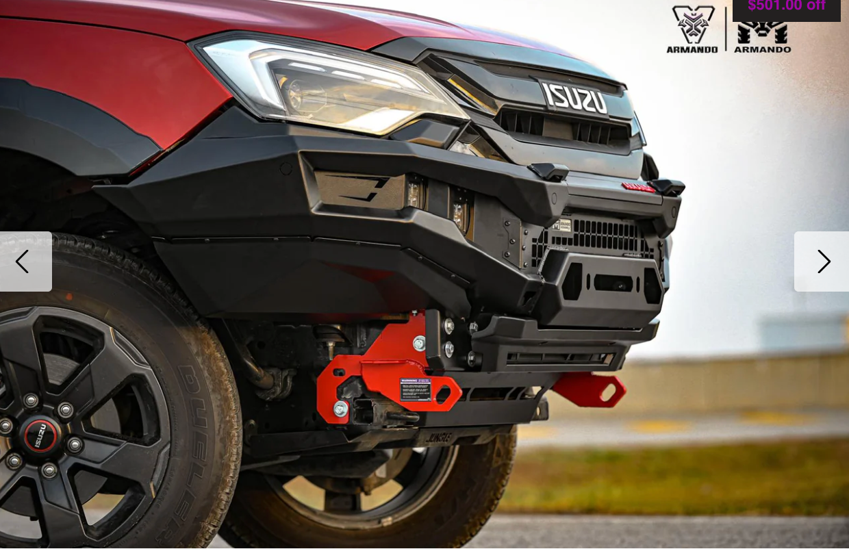 ARMANDO - Prime Bull Bar to Suit Isuzu D-Max 2024+