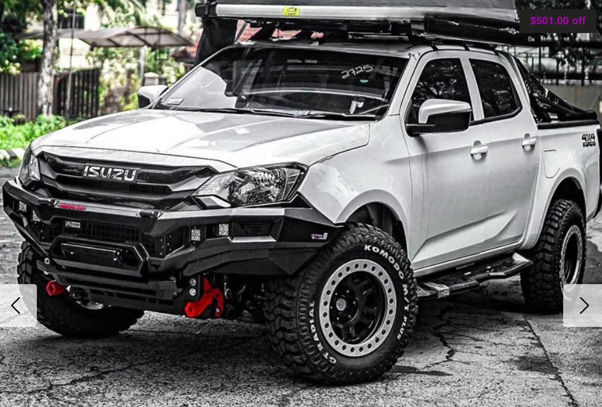 ARMANDO - Prime Bull Bar to Suit Isuzu D-Max 2024+