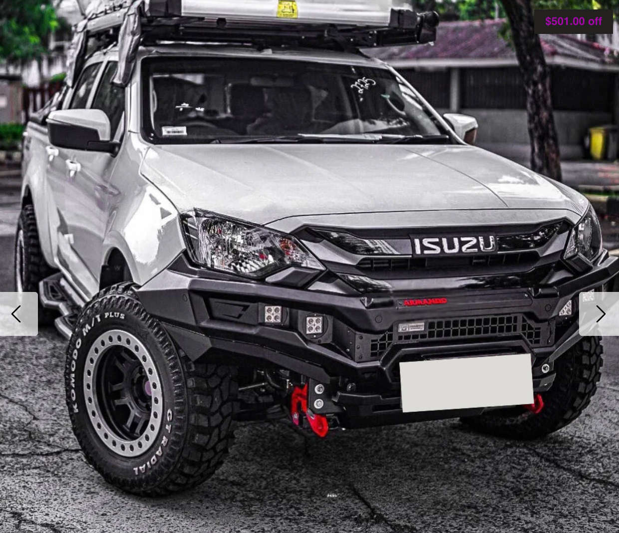 ARMANDO - Prime Bull Bar to Suit Isuzu D-Max 2024+