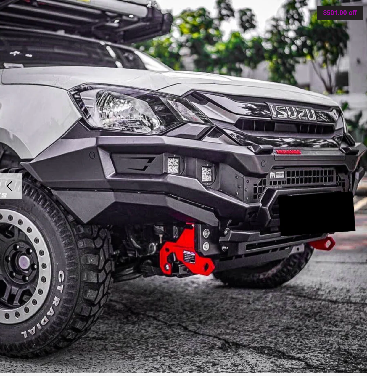 ARMANDO - Prime Bull Bar to Suit Isuzu D-Max 2024+