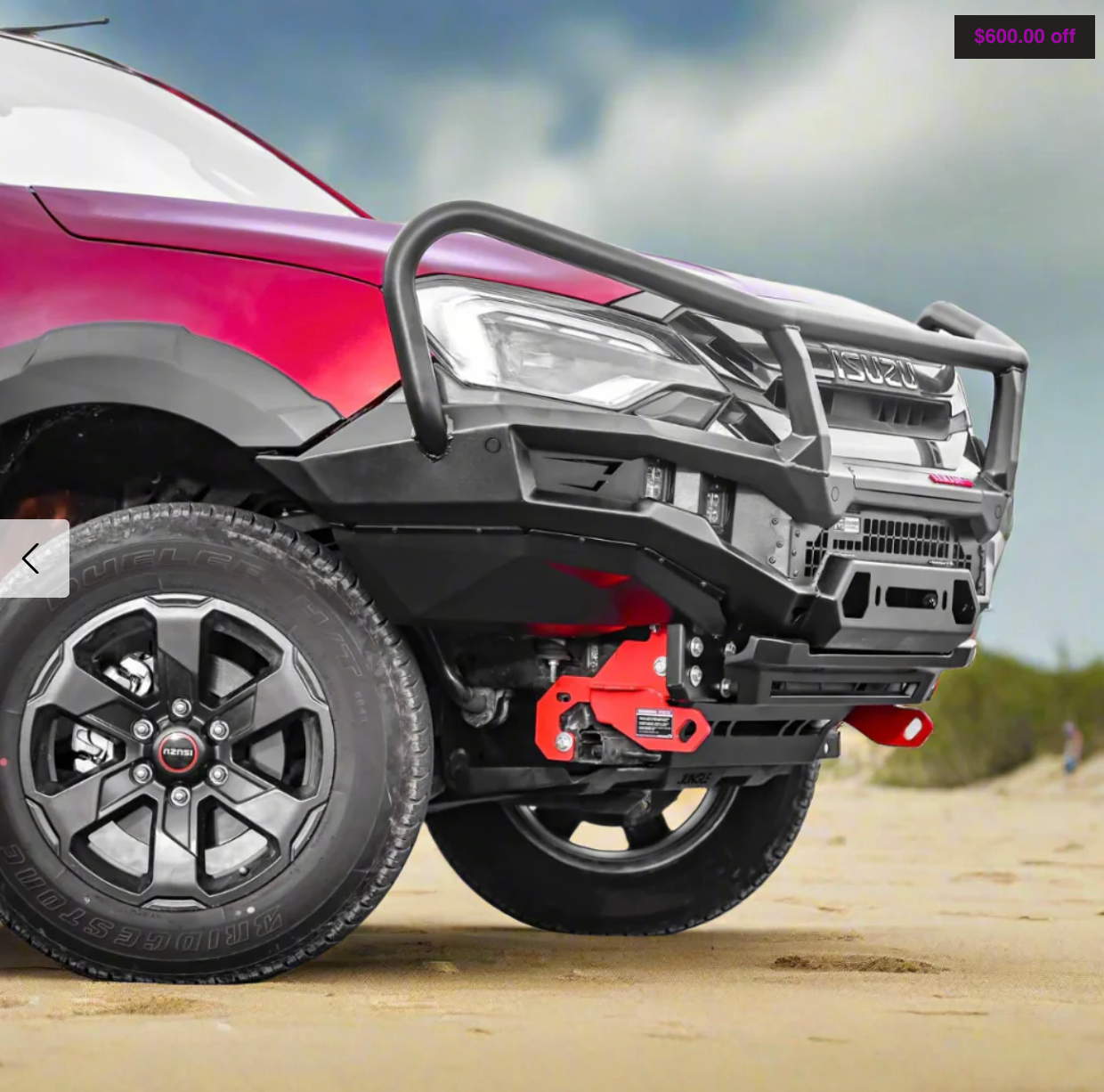 ARMANDO - Prime Hoop Bull Bar to Suit Isuzu D-Max 2024+