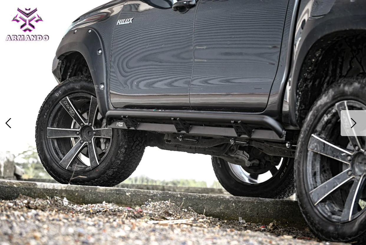 ARMANDO Side Steps to Suit Hilux N80 2015-2025+