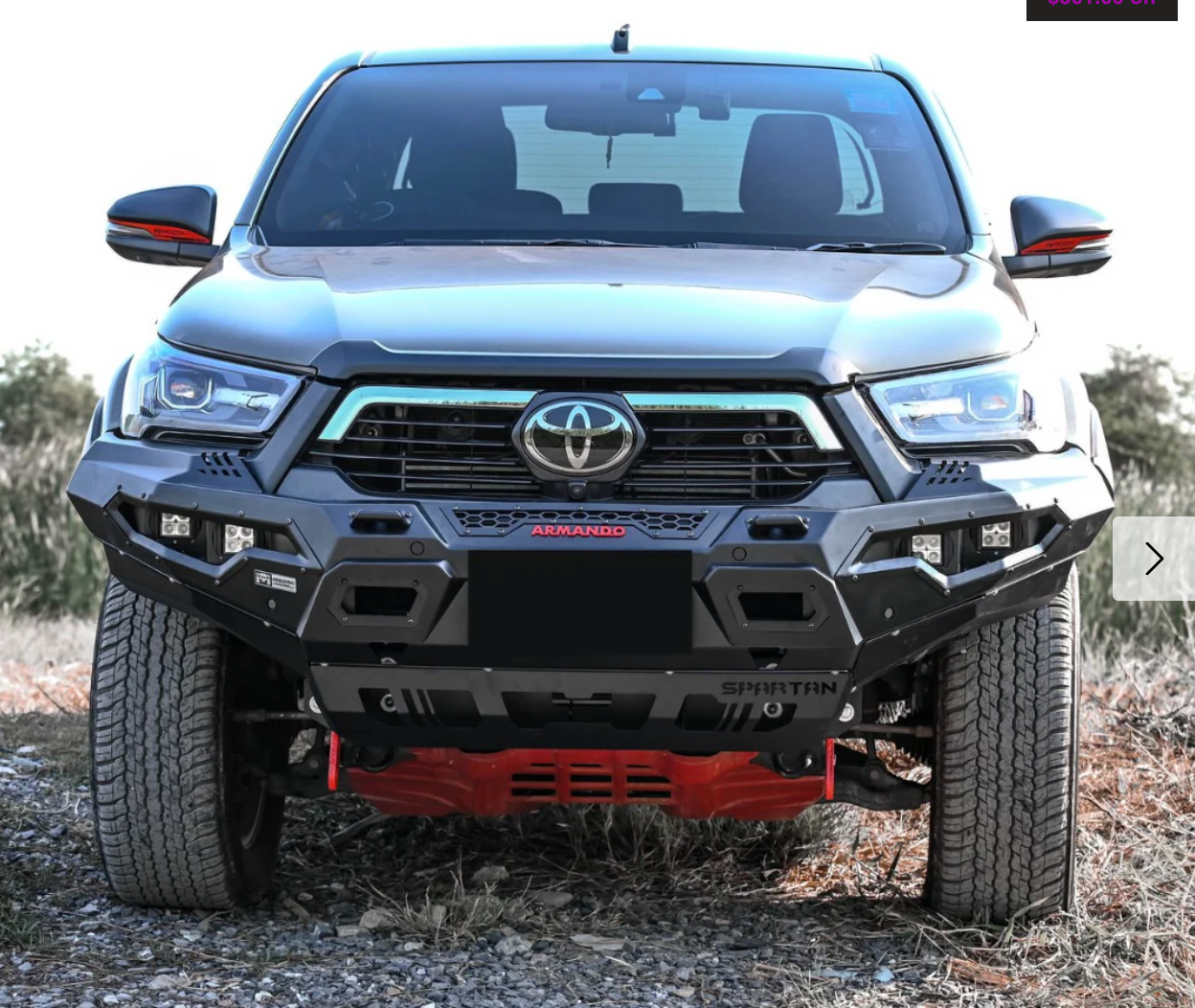 ARMANDO - Spartan Bull Bar to Suit Toyota Hilux Revo N80 2020+ V.2